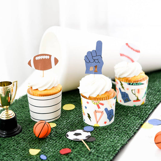 SPORTS CUPCAKE KIT
