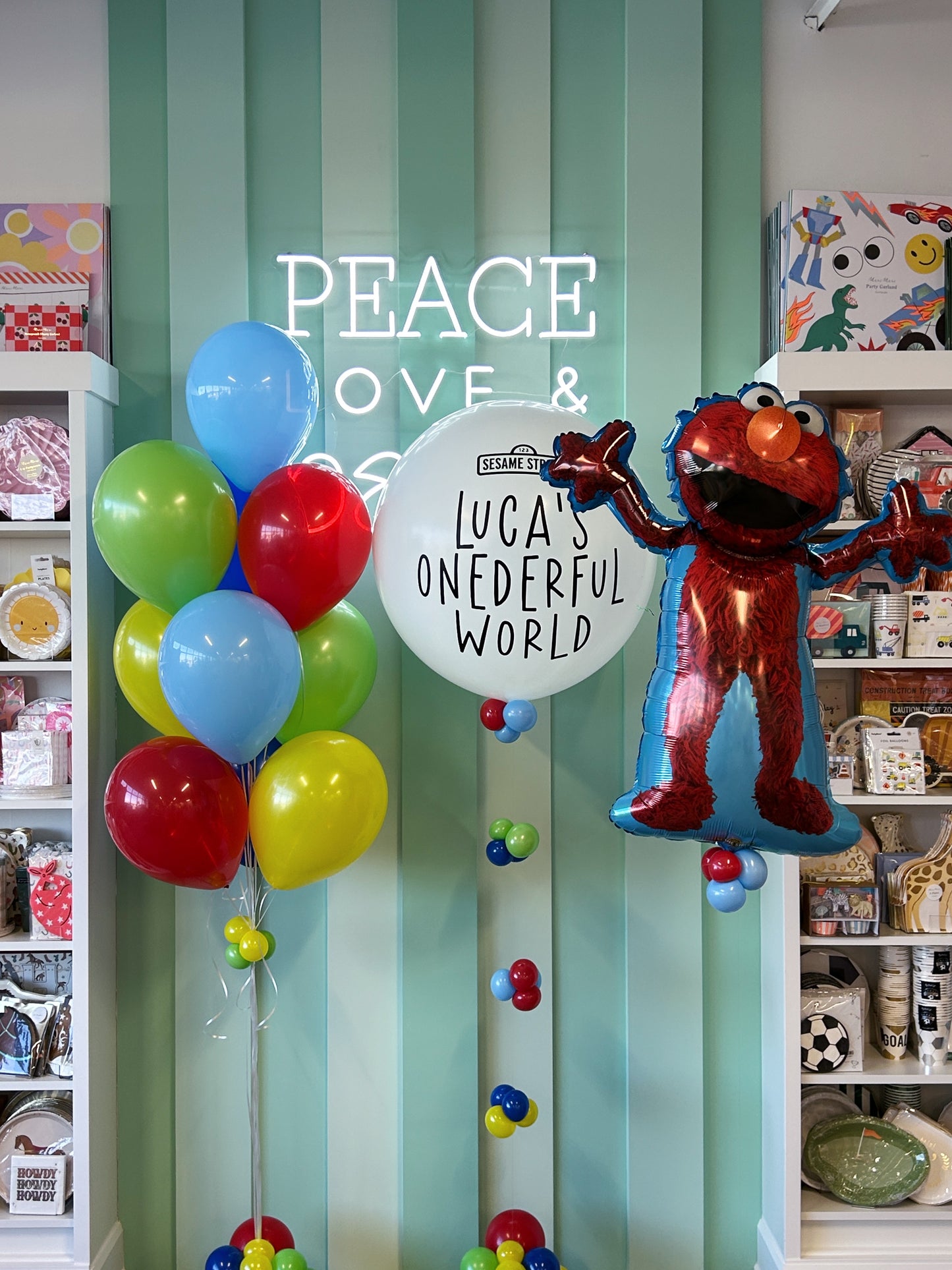 ELMO'S WORLD BALLOON SET ✨