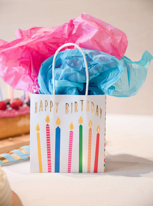 HAPPY BIRTHDAY FAVOUR BAGS