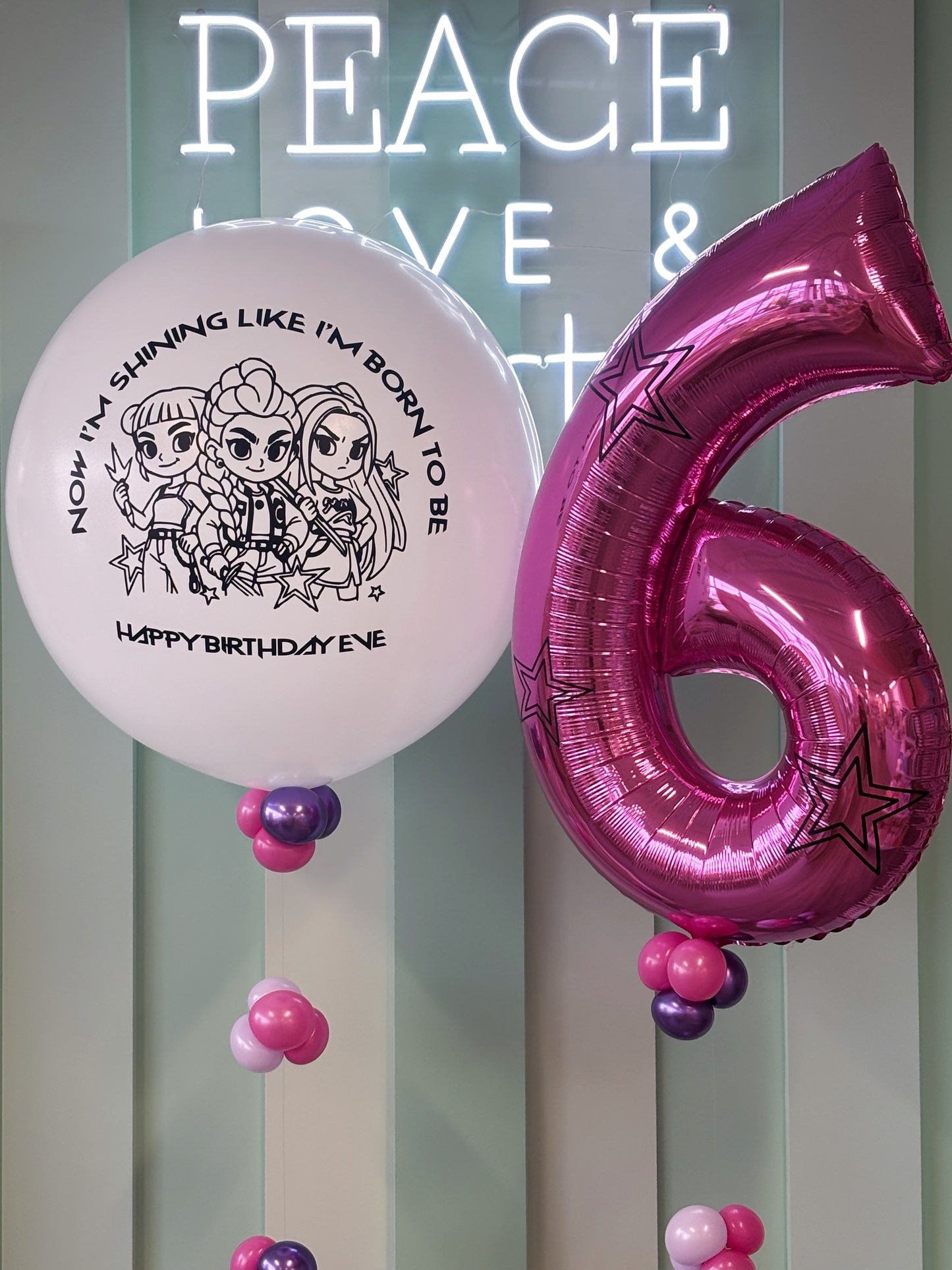 K-POP DEMON HUNTERS BALLOON SET β¨