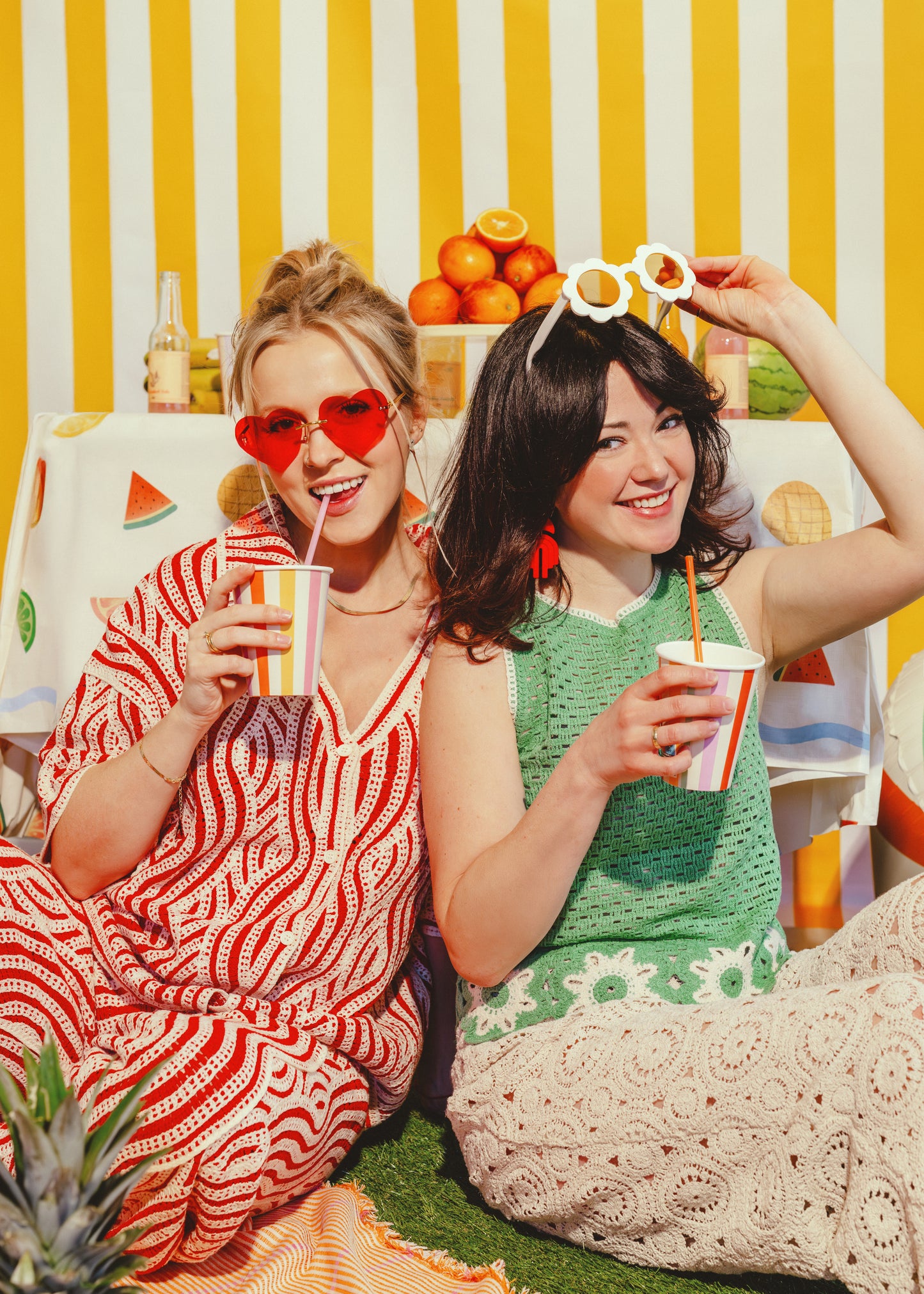 LARGE STRIPES PAPER CUPS