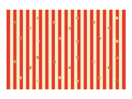 STARS & STRIPES PAPER TABLECLOTH