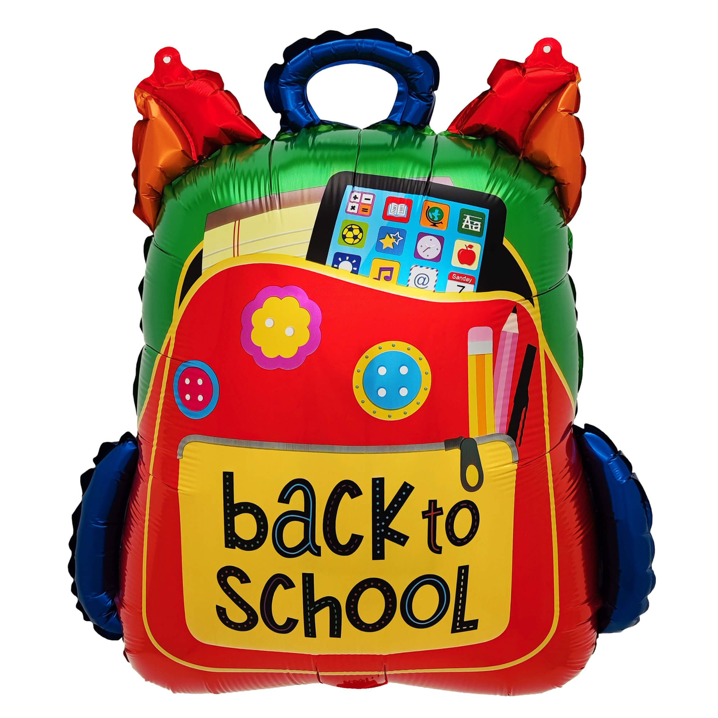 BACK TO SCHOOL BACKPACK FOIL BALLOON