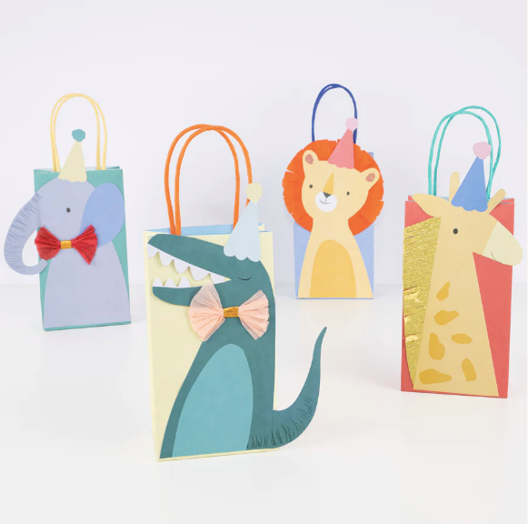 Animal Parade Party Bags by Meri Meri