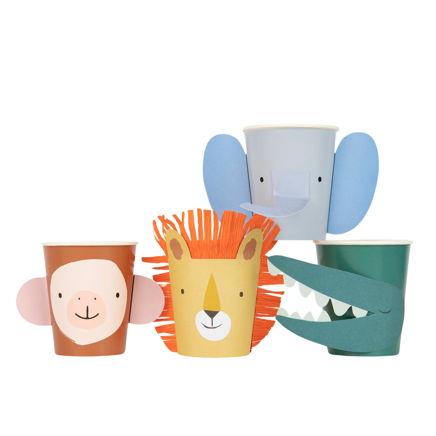 meri meri animal parade 3d cups sold in Canada