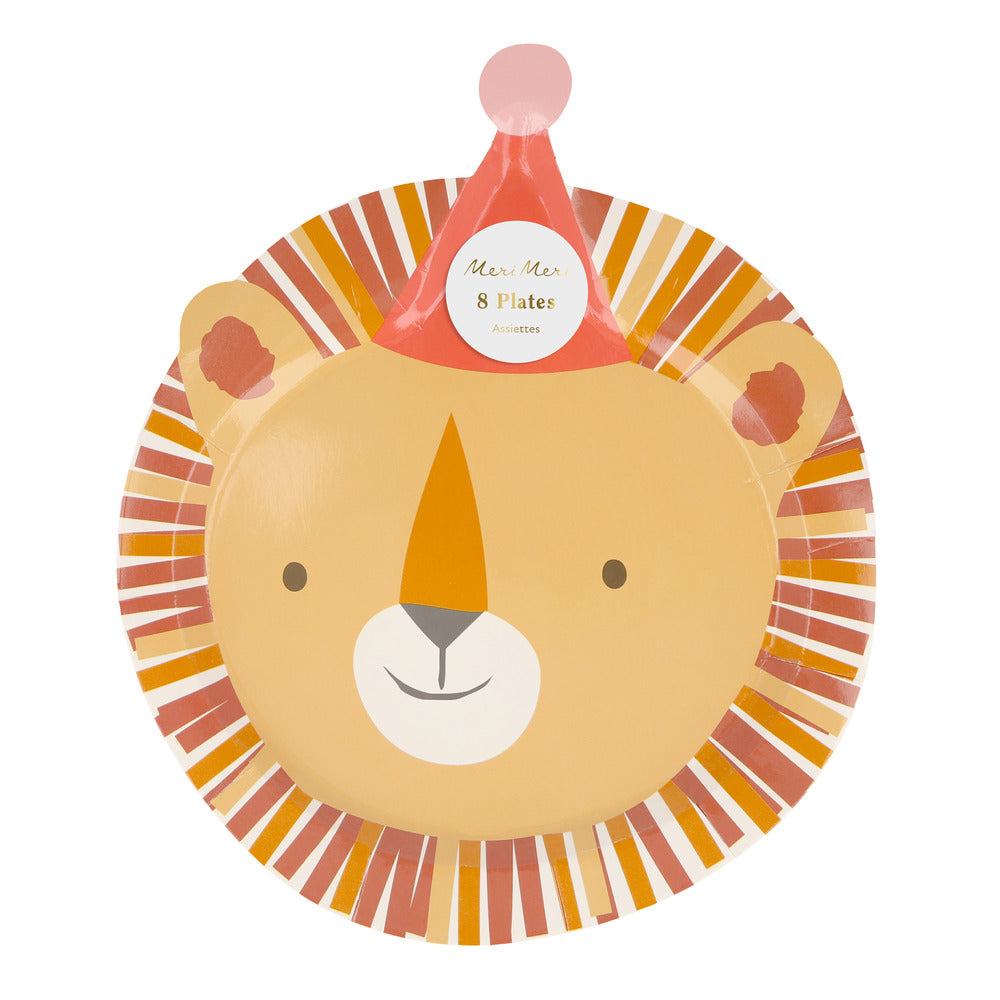 animal parade plates by meri meri