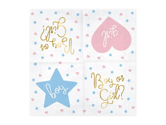 boy or girl napkins