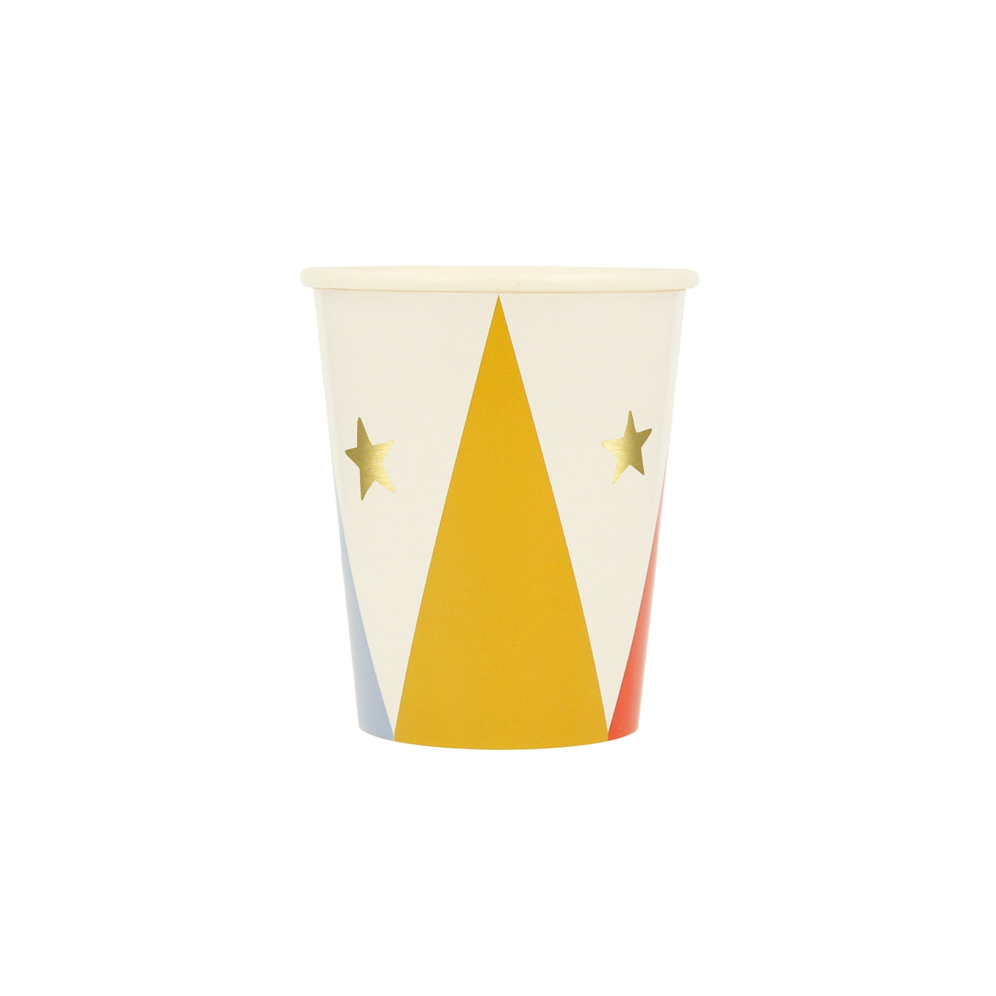 circus cups by meri meri - pack of 8 in 8 designs 