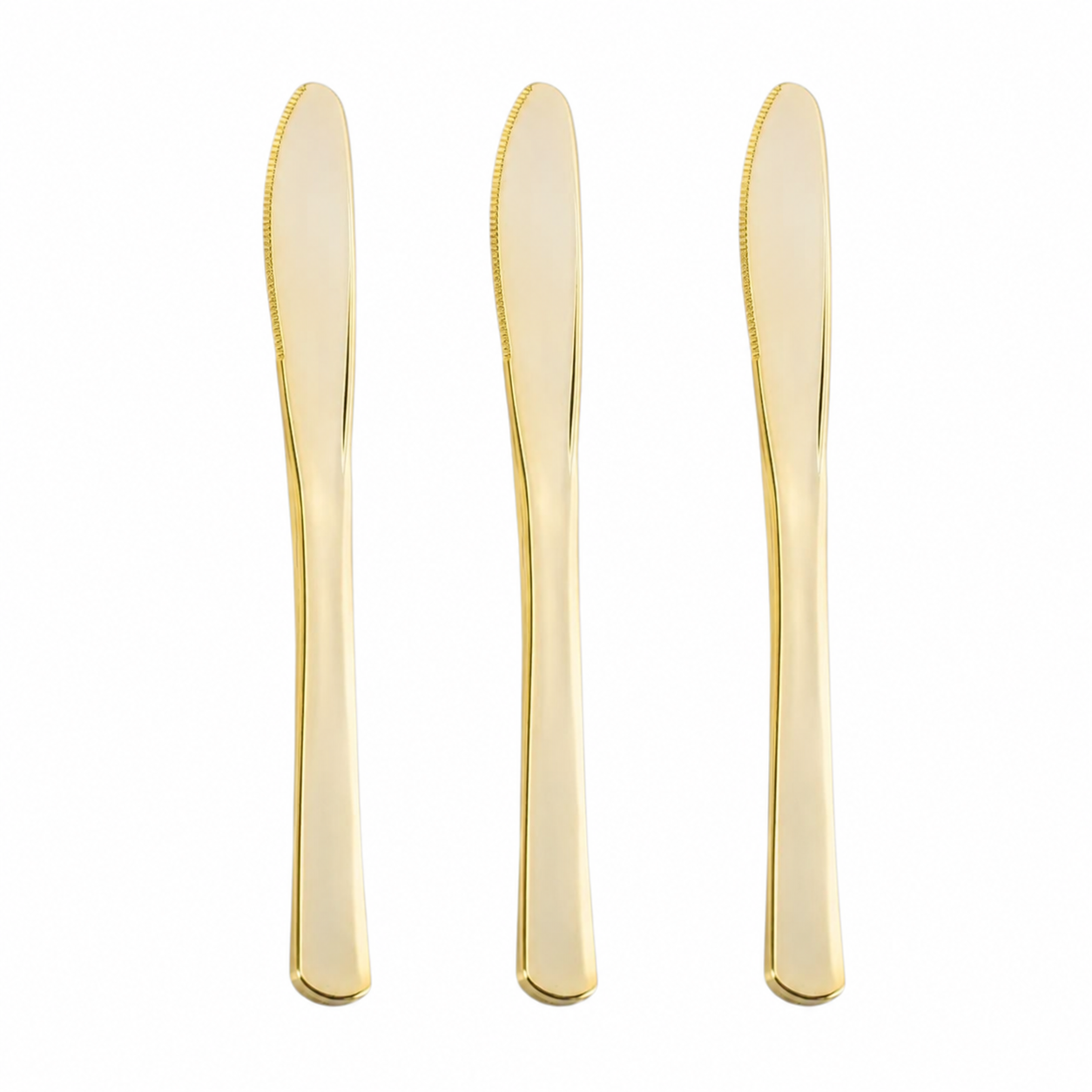 CLASSIC GOLD REUSABLE KNIVES | 20 PIECES