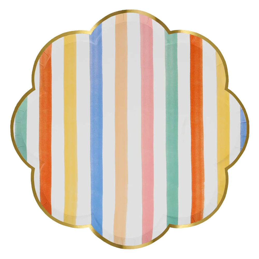 COLOURFUL PATTERN SIDE PLATES BY MERI MERI