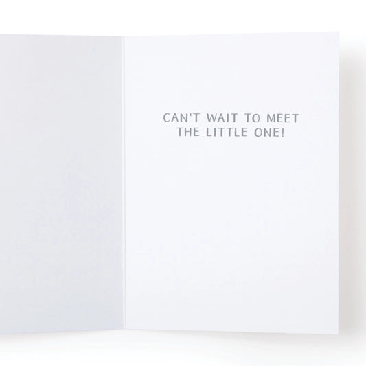 congrats! Can't wait to meet the little one baby card