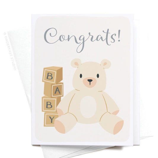 congrats! Can't wait to meet the little one baby card