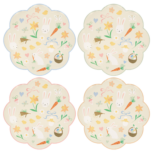 easter icon dinner plates