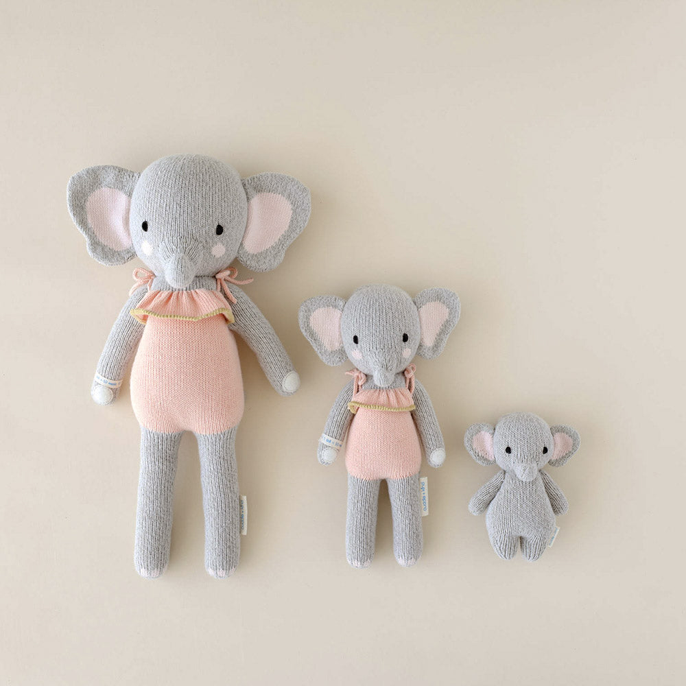 baby elephant by cuddle + kind