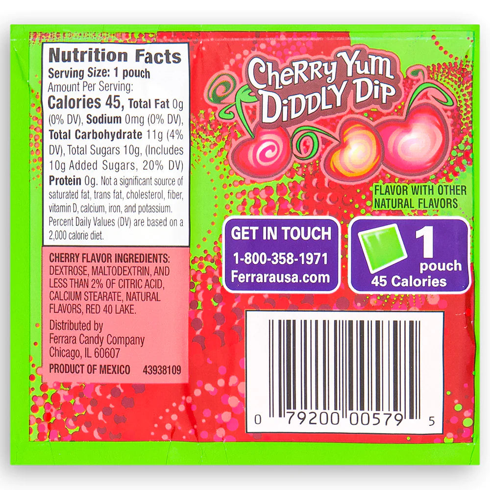 cherry yum packaging