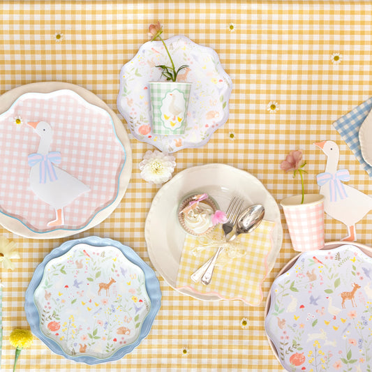 LARGE GINGHAM NAPKINS BY MERI MERI