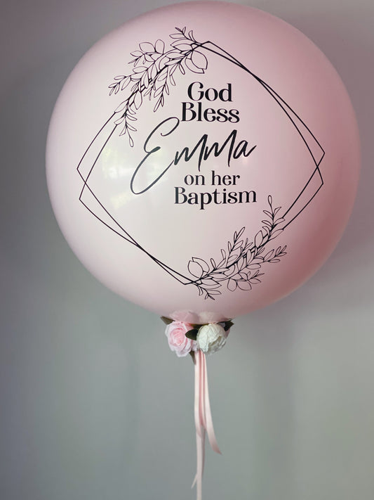 SACRAMENT JUMBO FLORAL BALLOON