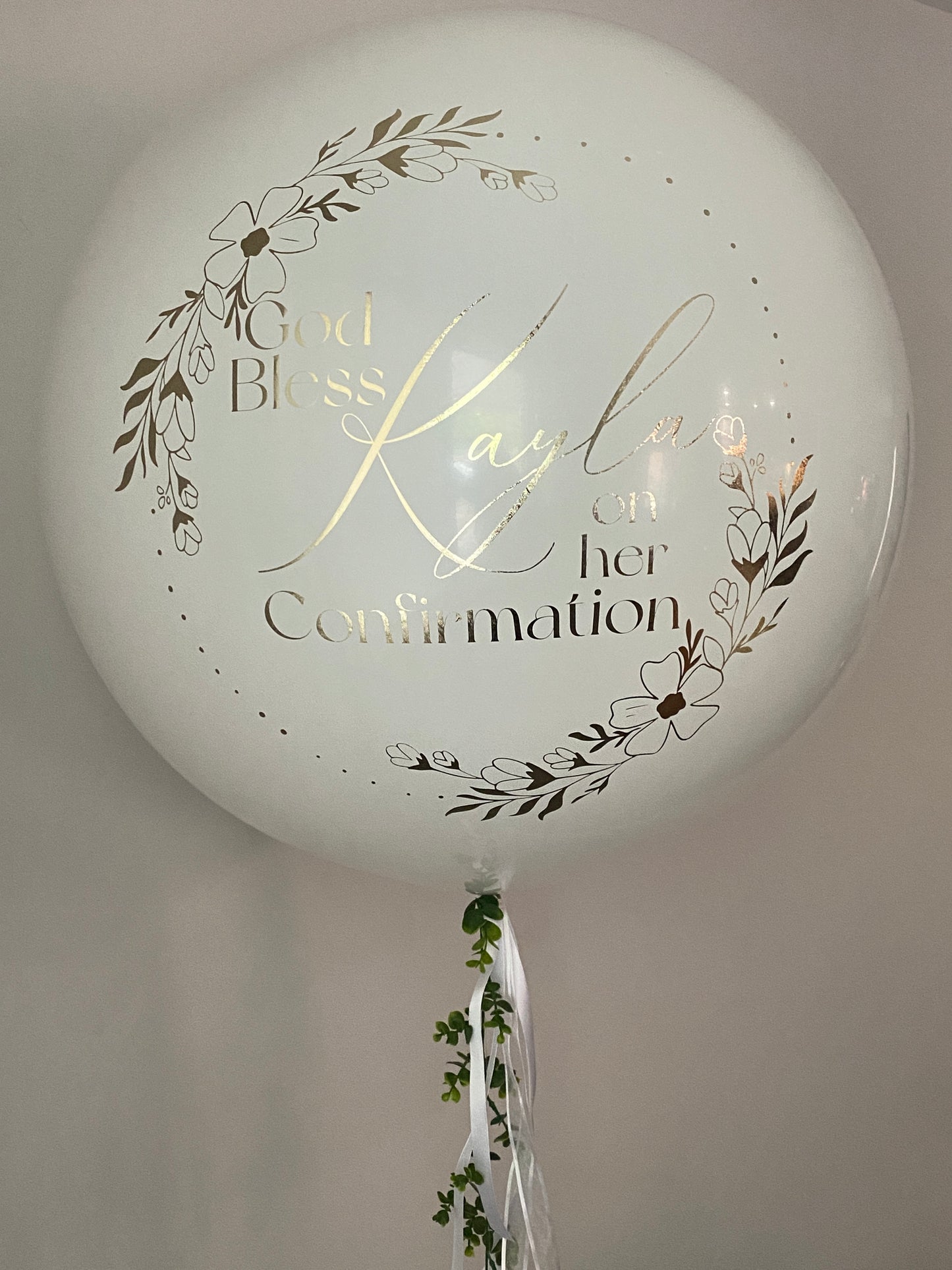 SACRAMENT JUMBO FLORAL BALLOON