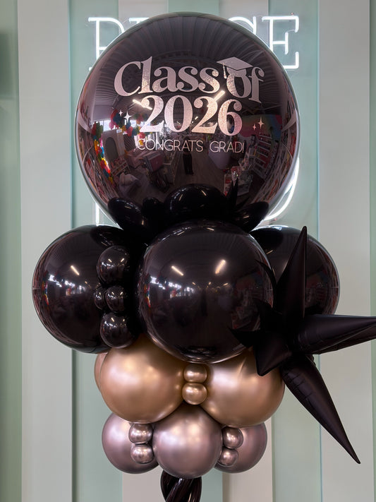 CUSTOM GRADUATION BALLOON TOWER