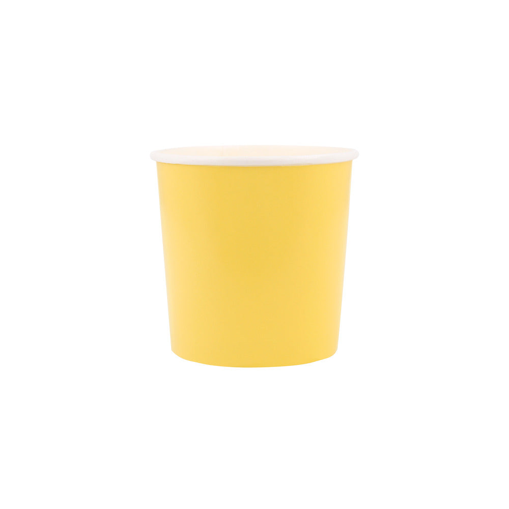 mini lemon sherbet cups by meri meri