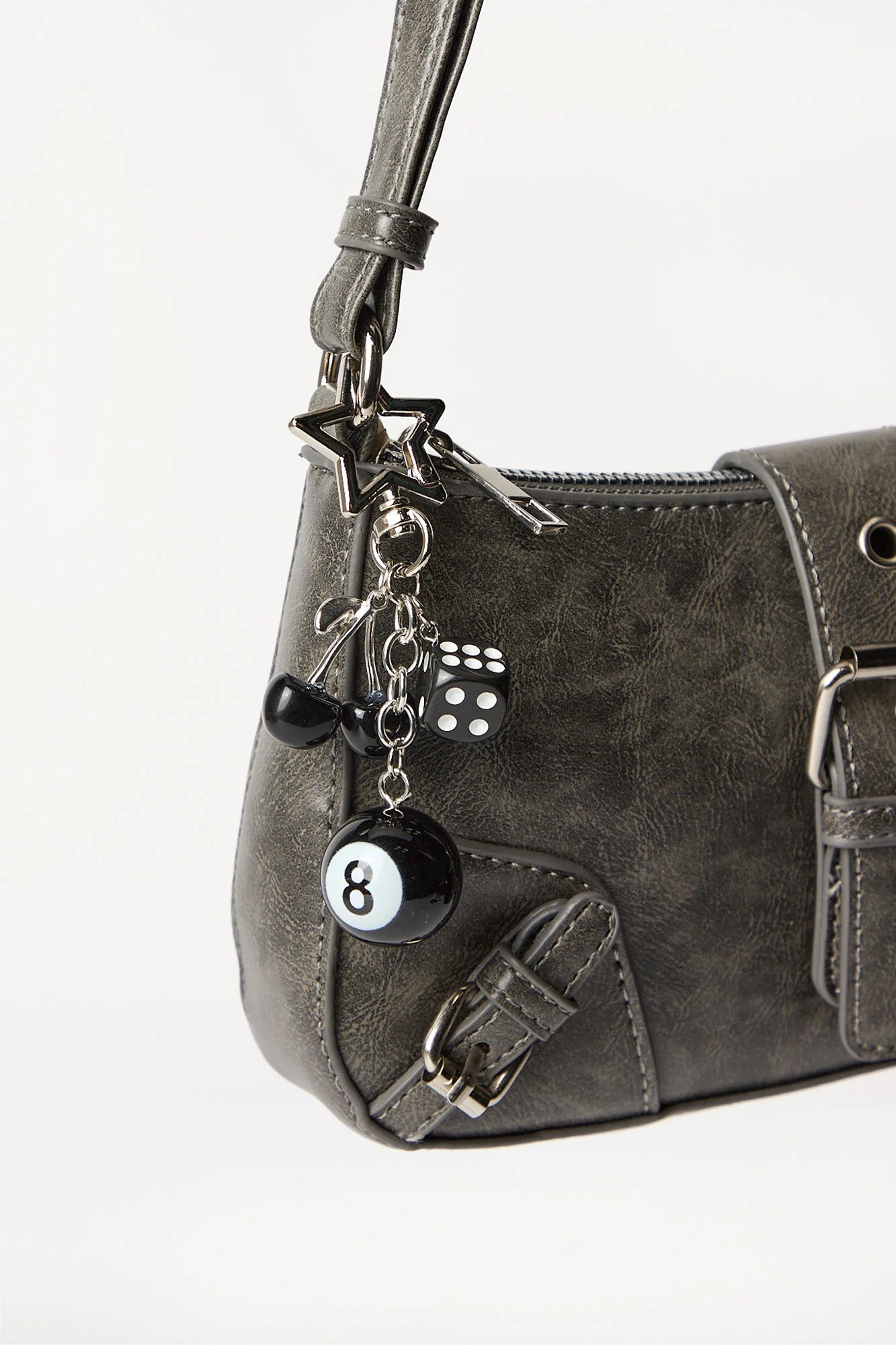 Lucky charms keychain clipped onto bag available in Toronto and shipping across Canada