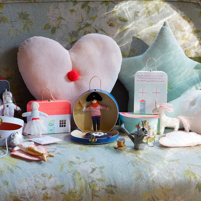 astronaut suitcase mini doll