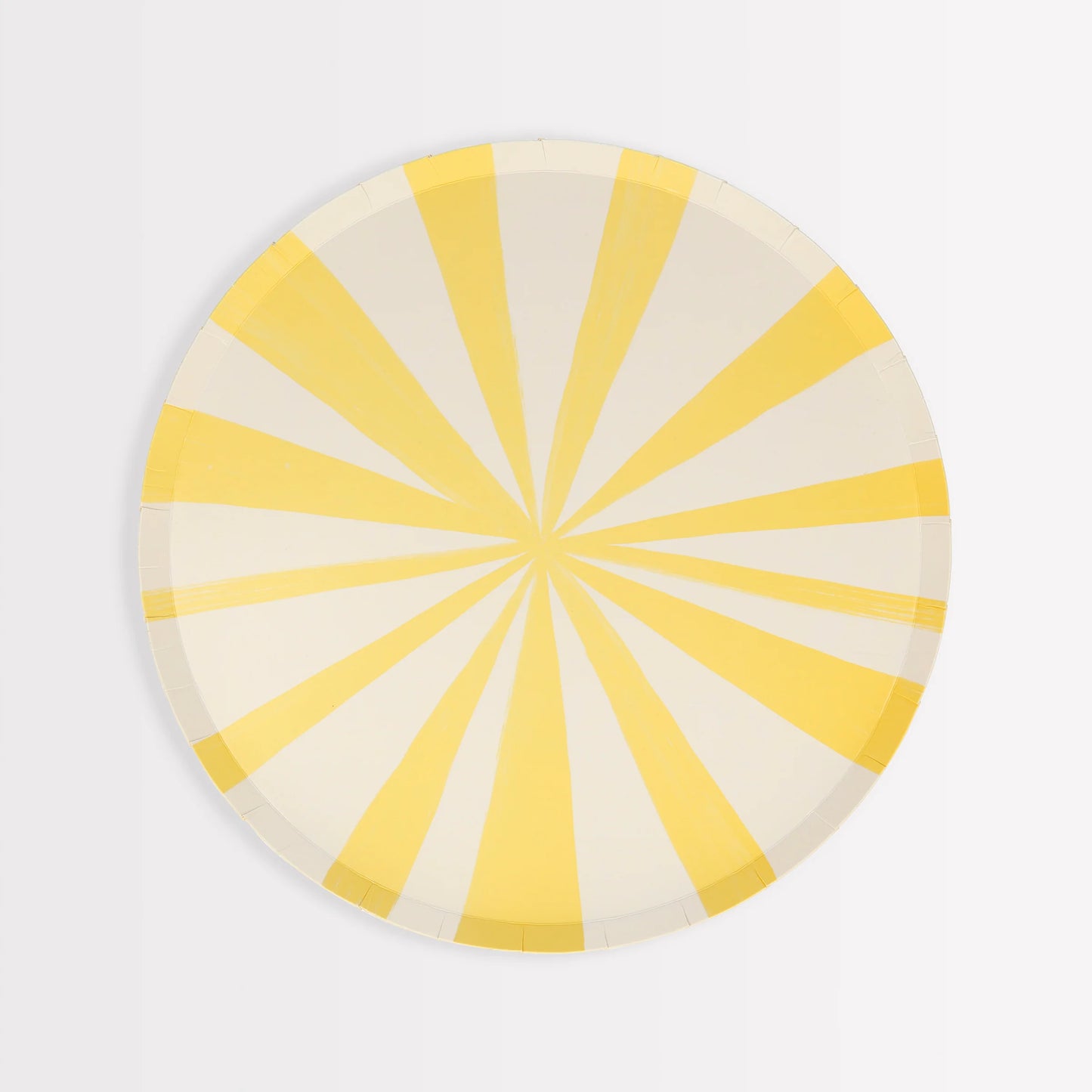mixed stripe side plates by Meri Meri - pack of 8 in 8 different colours