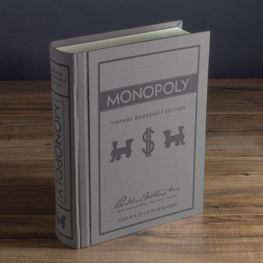 monopoly vintage bookshelf edition board game