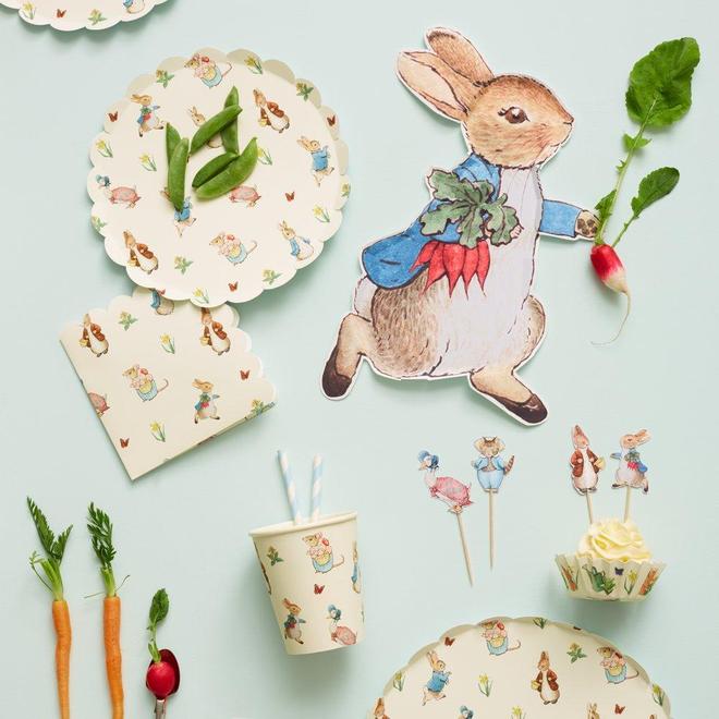 peter rabbit easter napkins 