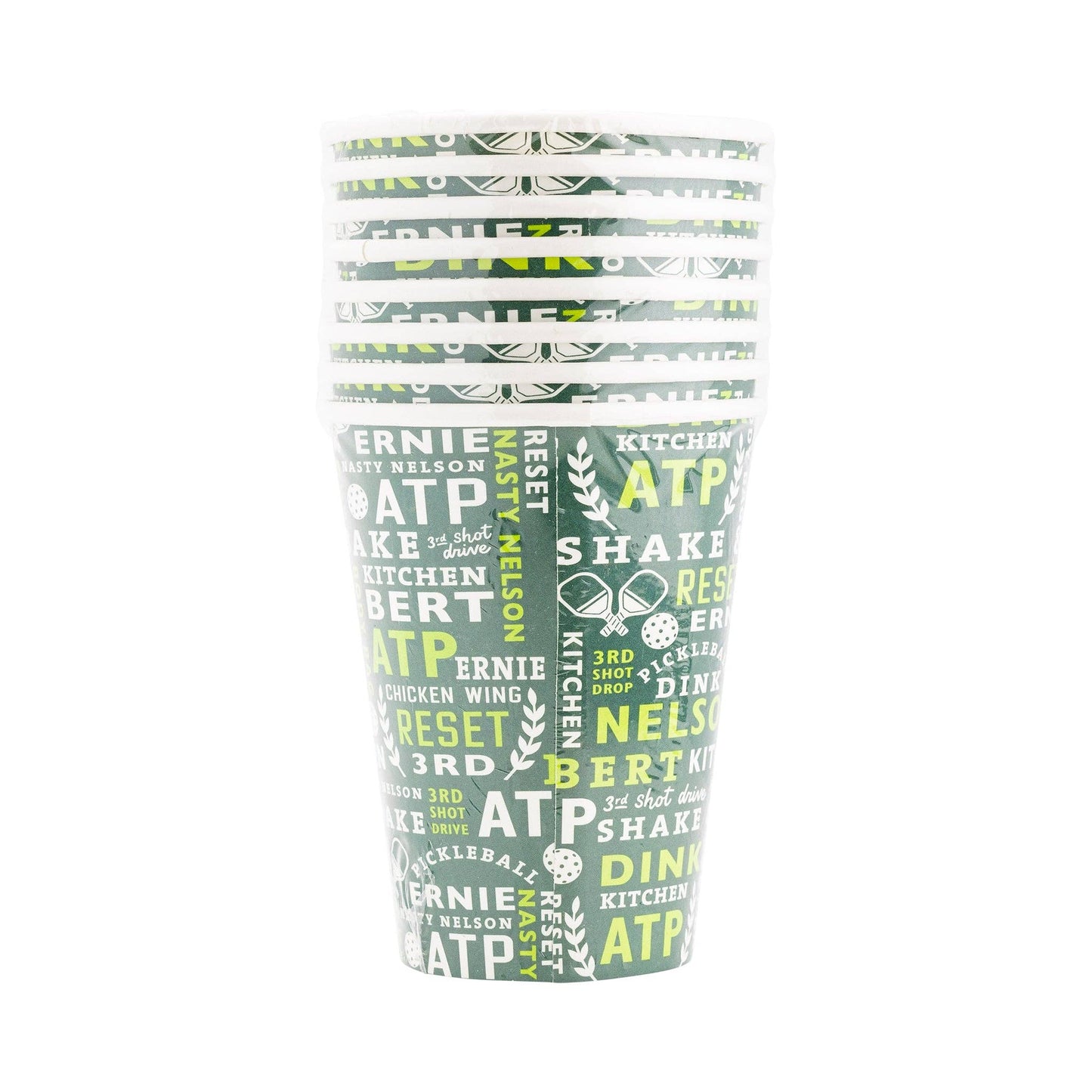 pickleball paper cups 12oz
