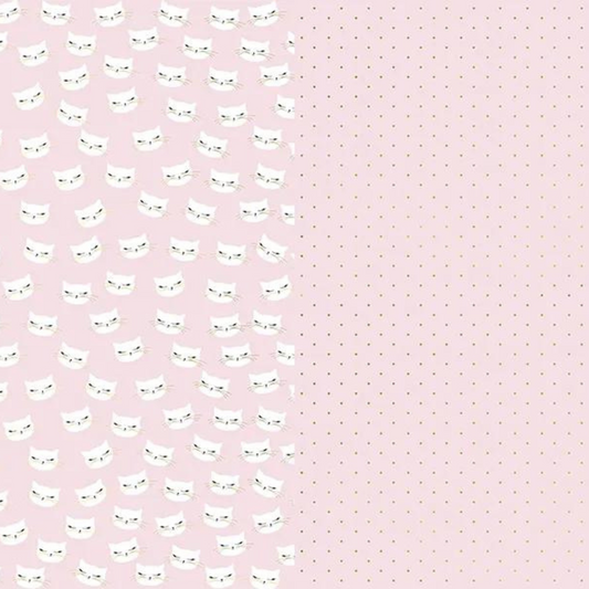 PINK CAT WRAPPING PAPER ROLLS