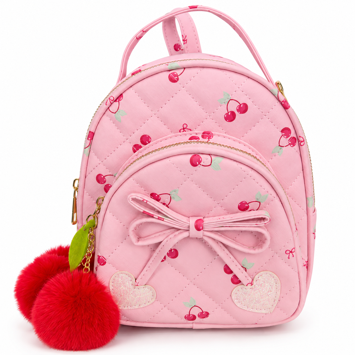 PINK CHERRY MINI BACKPACK