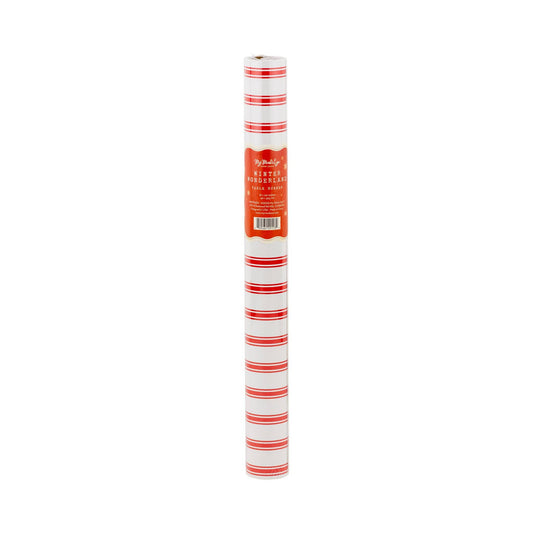 RED STRIPED TABLE RUNNER
