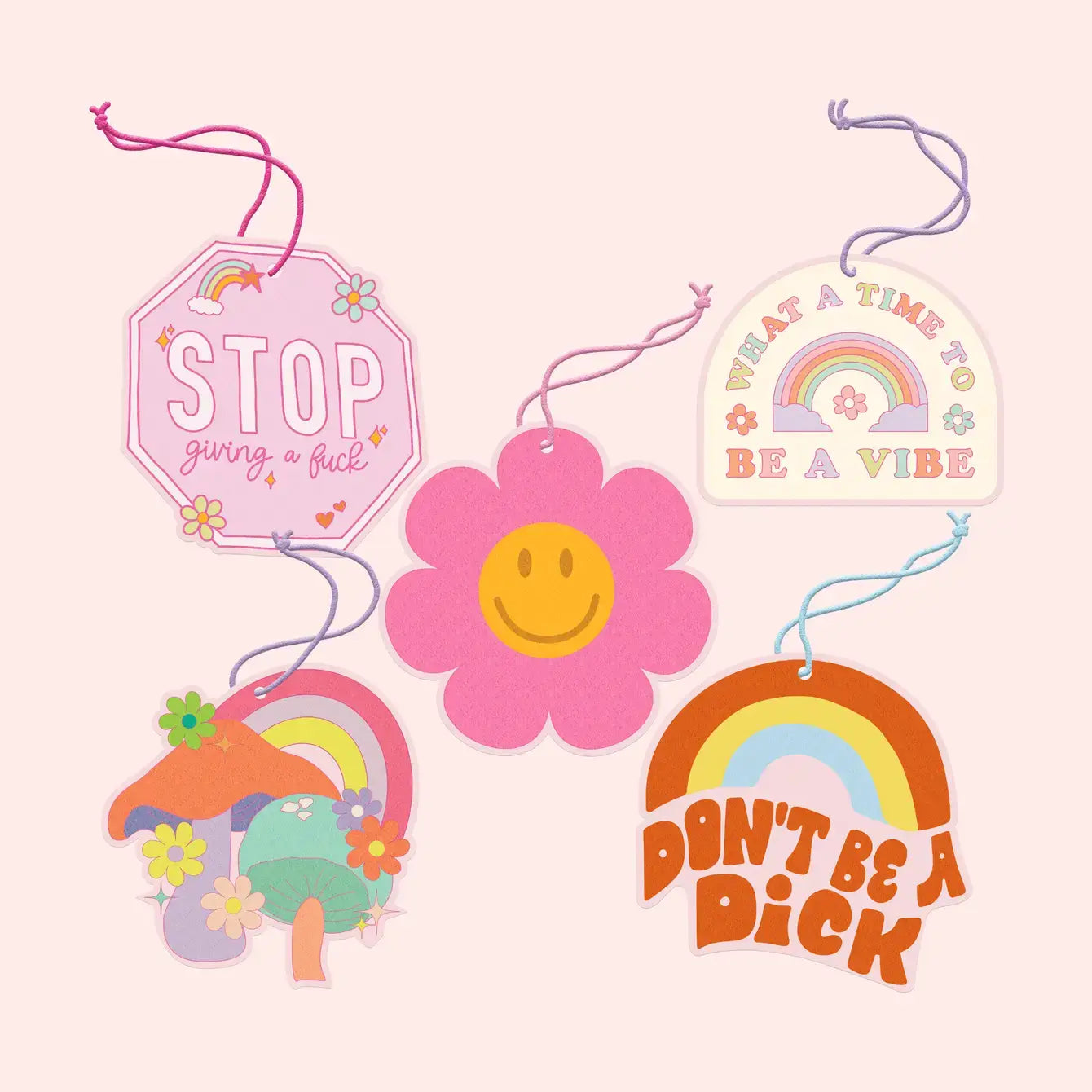 SMILEY FLOWER AIR FRESHENER