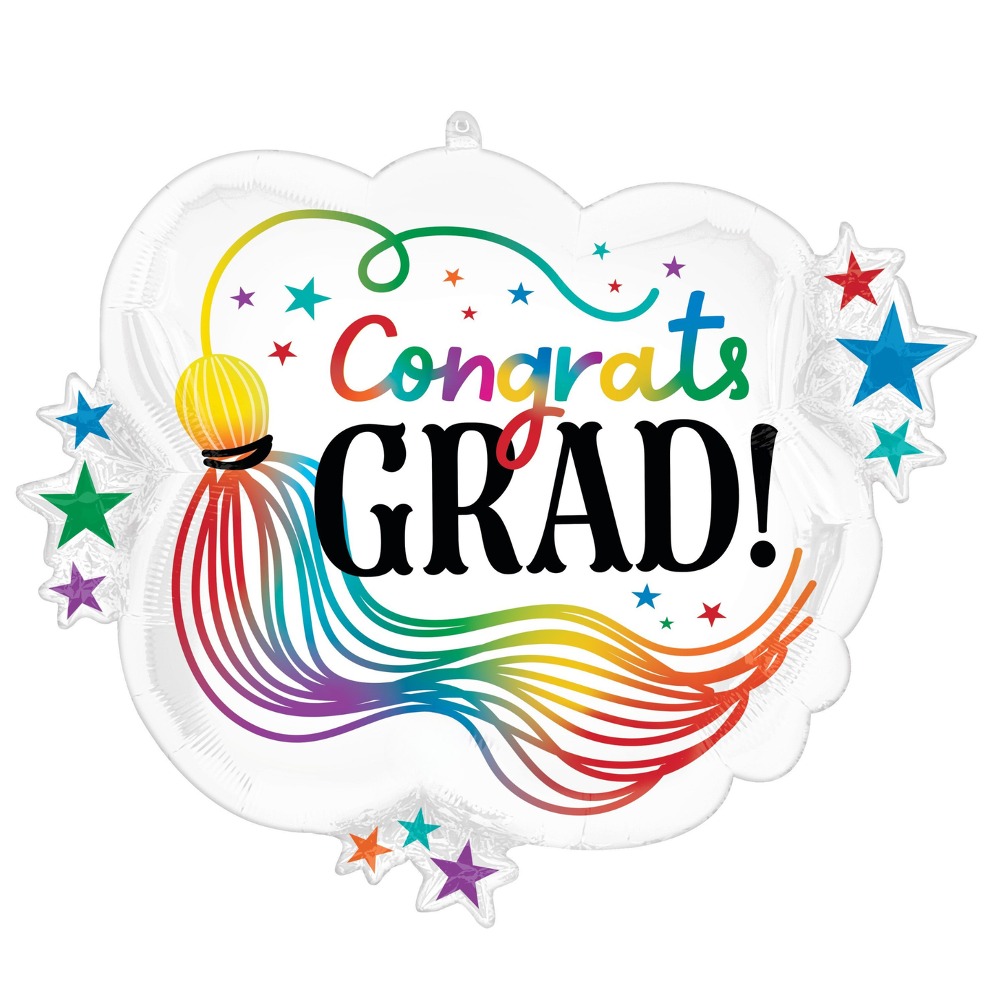 TASSEL CONGRATS GRAD FOIL BALLOON