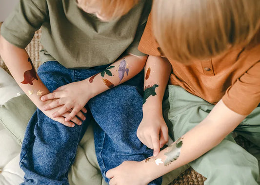 DINOSAUR TEMPORARY TATTOOS