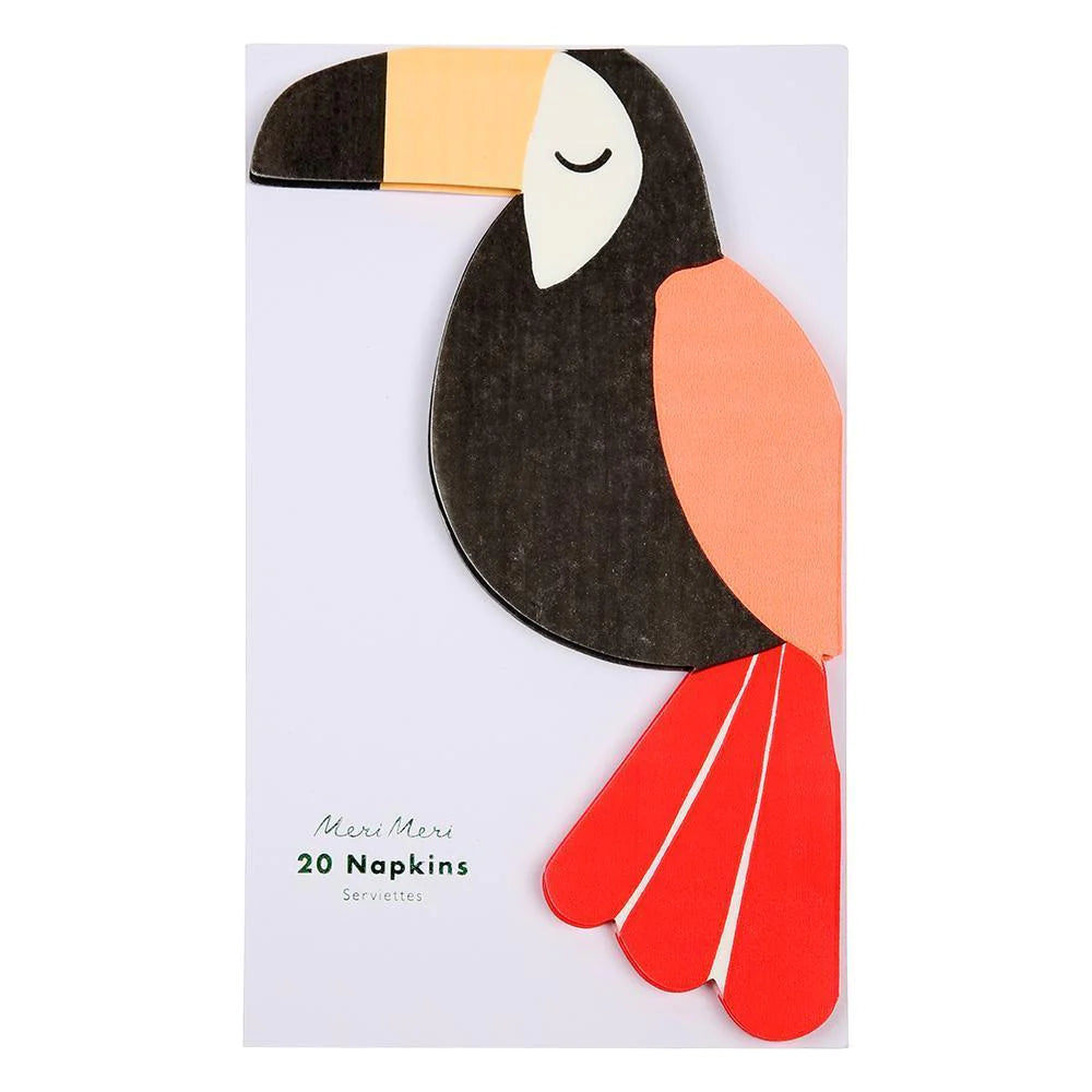 TOUCAN NAPKINS BY MERI MERI