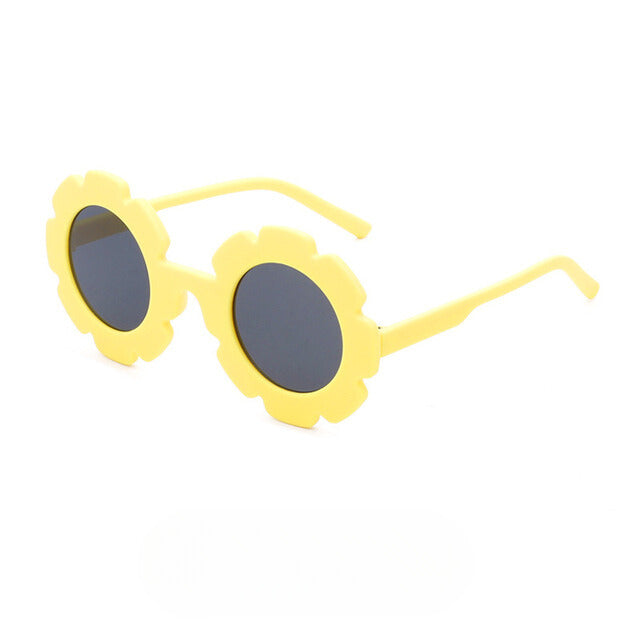 daisy sunglasses for kids - yellow