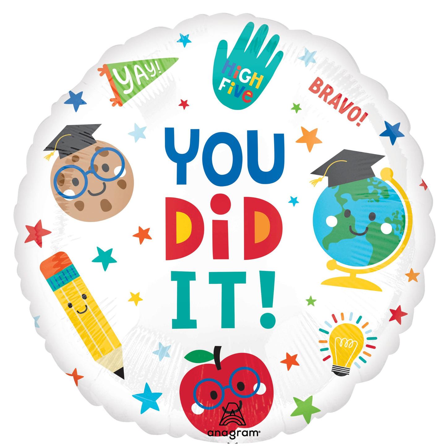 'YOU DID IT' GRAD FOIL BALLOON