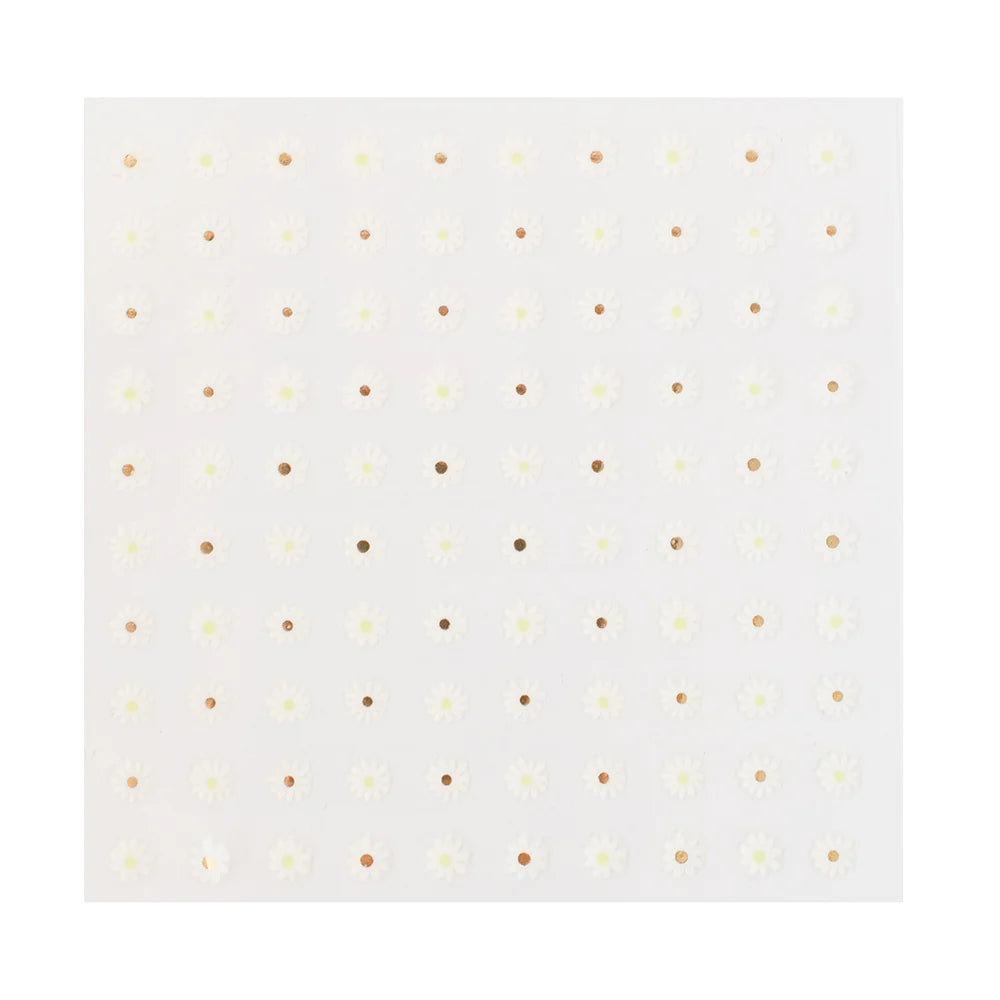 PEACE & LOVE DAISY NAIL STICKERS