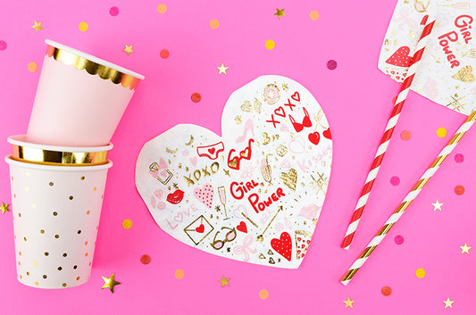 girl power napkins