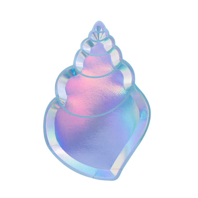 Seashell shaped best sale paper plates