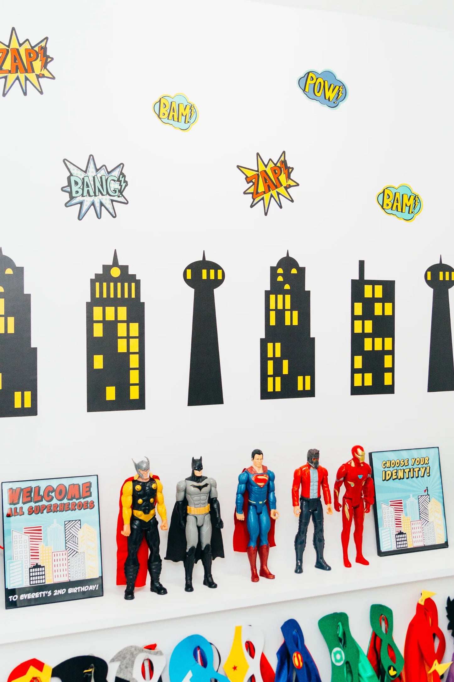 superhero wall decals