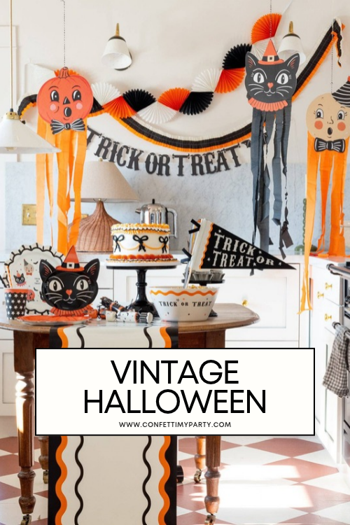 VINTAGE HALLOWEEN PARTY IDEAS