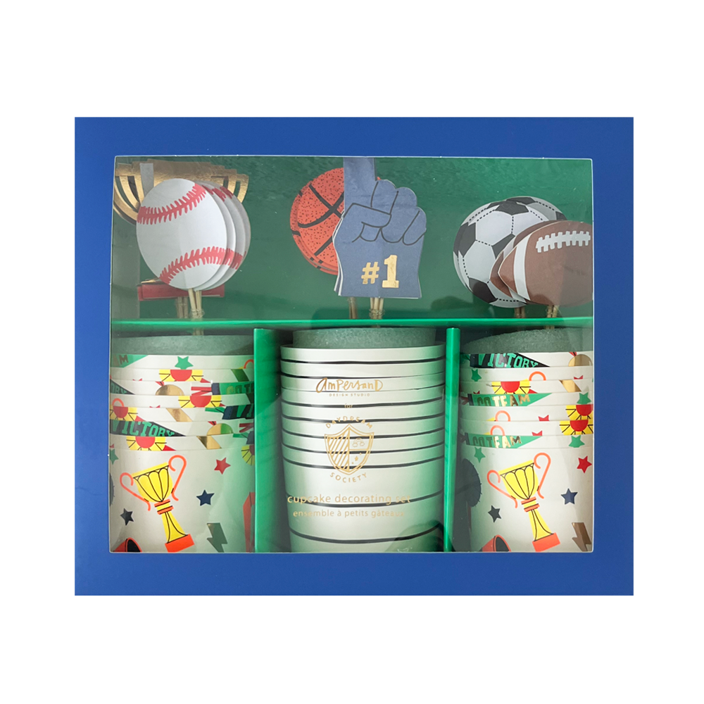 SPORTS CUPCAKE KIT