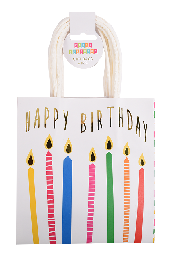 HAPPY BIRTHDAY FAVOUR BAGS