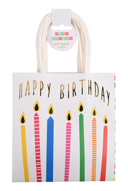 HAPPY BIRTHDAY FAVOUR BAGS