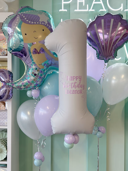 UNDER THE SEA BIRTHDAY BALLOON BUNDLE