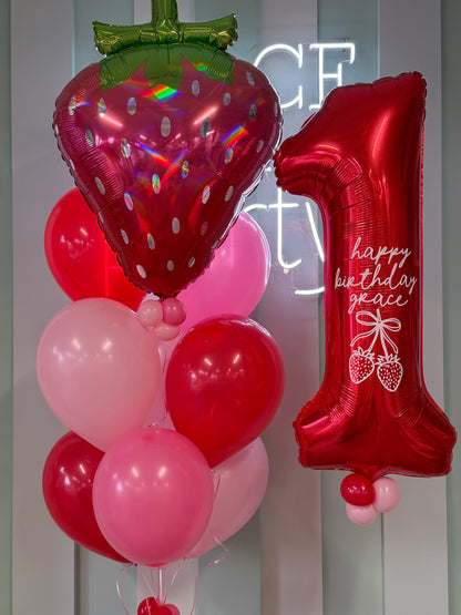STRAWBERRY BALLOON BUNDLE