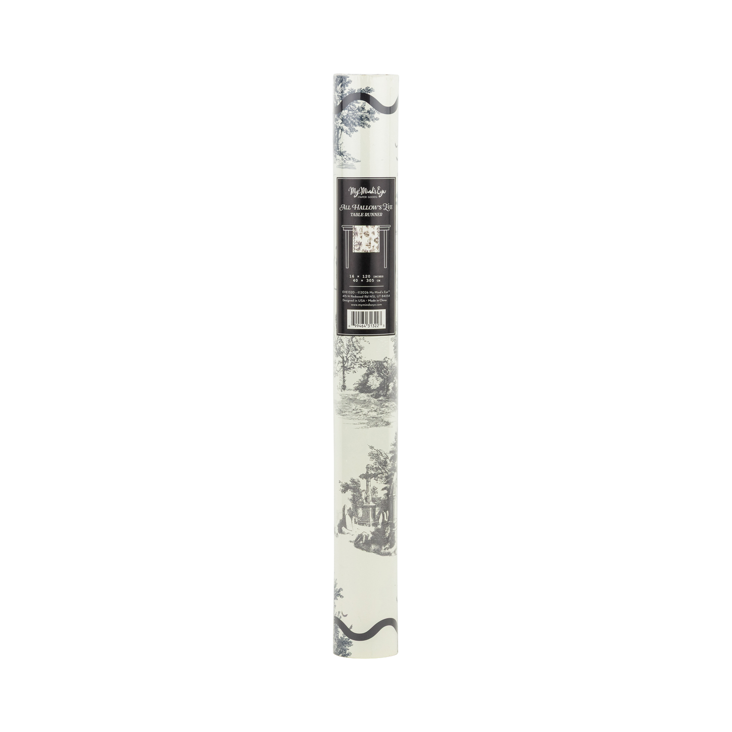 HALLOWEEN TOILE TABLE RUNNER